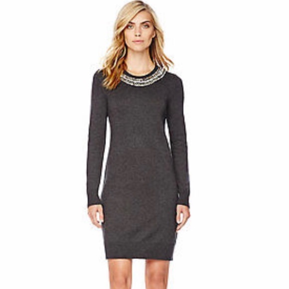 Michael Kors Dresses & Skirts - HP 🎉MICHAEL KORS Beautiful Beaded Collar Dress